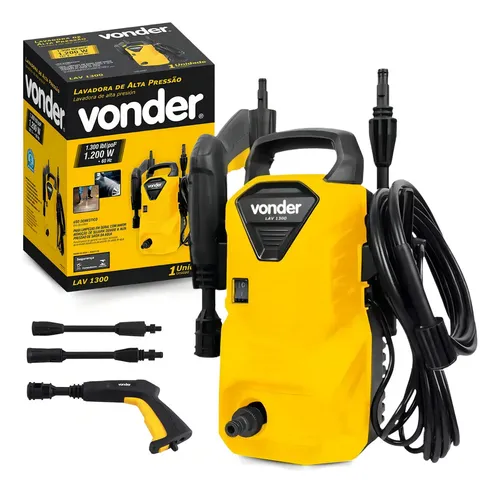 Lavadora de Alta Pressão Vonder LAV1300 1200W - 4