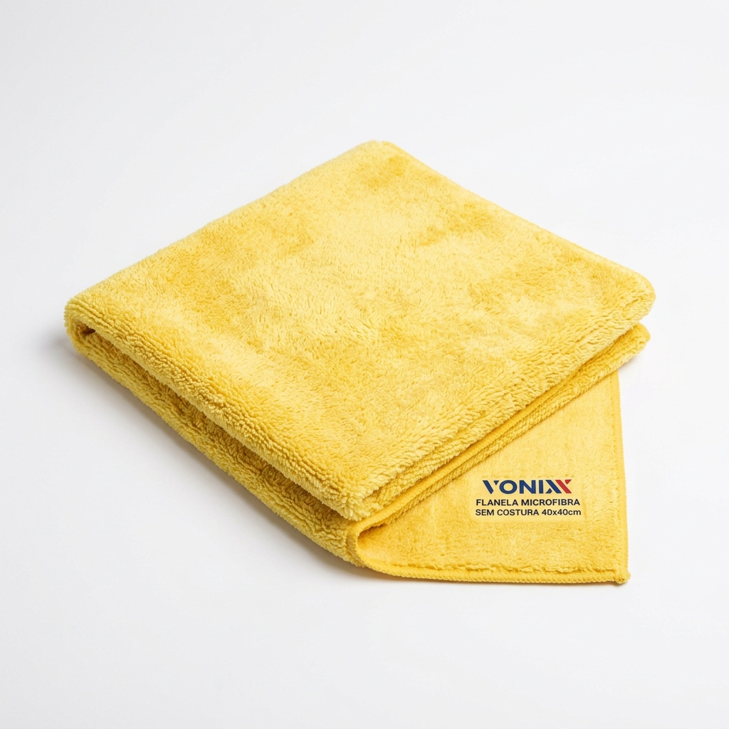 Flanela Toalha de Microfibra Vonixx sem Costura 40x40 cm